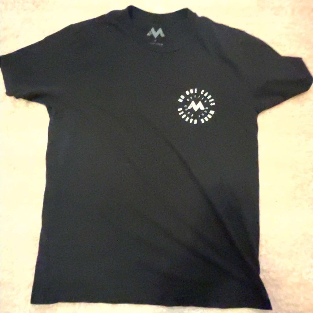Black and White Mentality “No One Cares Work Harder” tee